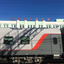 On the slow train from Kazan to Volgograd